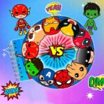 LIBRO REDONDO SUPER HÉROES